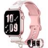 Erkwei Orologio Smartwatch Donna con Effettua o Risposta Chiamate 4 Cinturini 1.83 Smart Watch per Android iOS Tracker Attività con Contapassi Sonno Frequenza Cardiaca 110+ Sportivo