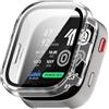 FTRONGRT Cover Compatibile con Amazfit Bip Max, PC + Pellicola Temperata, Antigraffio Custodia Protettiva. Trasparente