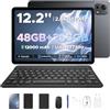 BIRDCLAW P12 Plus Tablet Android 16 12,2, 48GB+256GB, WiFi, Nero