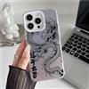 QIODAYI Compatibile con iPhone 13 mini Cover Protettiva Antiurto Argento Colorato Rilievo Motivo Drago Dominante