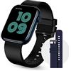 SPC Smartee Duo - Smartwatch con cinturino intercambiabile, ampio schermo da 1,8", 21 modalità sport, durata della batteria di 7 giorni, IP68, frequenza cardiaca, Android e iOS - Colore Nero/Blu