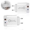 Voltvera 2 caricabatterie USB C da 25 W, per Samsung 2 porte, USB-C USB-A, adattatore di alimentazione PD+QC 3.0, spina multipla per Galaxy S24/S23/S22/S21 iPhone 16/15/14 Type C Device
