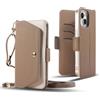 FIFTHAVE Custodia per cellulare per Google Pixel 7 Pro, con cinturino a portafoglio, in pelle di alta qualità, Pixel 7 Pro, con scomparto per carte di credito, funzione leggio e cordino, pieghevole