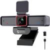 Angetube 4K Webcam con 1/1.5 Sensor, 1080P@60FPS USB Web Camera per PC
