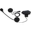 BOROCO Auricolare Bluetooth 5.0 per Casco Moto Vivavoce e Musica Hi-Fi