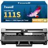 Yowell MLT-D111S Toner compatibile per Samsung MLT-D111S per Samsung Xpress M2070 M2070W M2070FW M2026W M2026 M2020 M2022W M2022 M2020W M2070F, 1X MLT-D111S Schwarz
