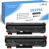LAIPENG Compatibile Cartuccia di Toner CE278A 78A fino a 2100 Pagine Per HP LaserJet M1536DNF M1536 MFP P1560 P1566 P1600 P1606 P1606DN Stampanti ( Nero x 2 )