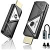 Tongtion Trasmettitore HDMI Wireless 1080P@60Hz - Estensione Doppia Banda 2.4G/5G Plug&Play, 30m Portata, HDCP1.2 Certificato - Per Cinema/Ufficio (No Gaming) da laptop, PC a HDTV, Proiettore