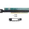 POENVFPO Tiny 5 PCIe Riser Card per ThinkCentre M920q M720q P330, M920x M910x PC piccolo, adattatore scheda grafica PCI E 3.0 X16, sostituzione 01AJ940 (con piastra posteriore)
