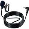 SPTSSWET Microfono per auto da 2,5 mm compatibile con Pioneer per autoradio stereo