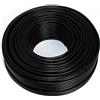 SeKi Cavi diffusori 50m - 2x2,5mm² - 100% CCA Rame ; Cavo audio - nero