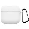 Junerain Custodia Junerain for AirPods 4a Generazione, Cover Protettiva in Silicone Compatibile con AirPods 4 Gen (2024) (USB-C), Custodia Antiurto for Auricolari con Moschettone Fissato alla Borsa