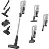 Electrolux EP51AH18SW - Scopa ricaricabile senza filo e senza sacco 500 Cordless cleaner, aspirapolvere cordless a batteria, alimentazione 220-240 V 50 Hz, colore bianco perla