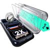 ESR 3 Pezzi, Pellicola Vetro per iPhone 17 Pro Max, Grado militare, Durezza 9H Pellicola prottetiva, Vetro temperato a copertura totale con supporto UltraFit, Infrangibili