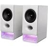 Edifier R20BT Casse PC con Driver da 2,75 pollici a Tutto Campo, Bluetooth 6.0, Controlli Touch, Ingressi AUX/USB, Uscita Cuffie, Profili Luce/Suono Personalizzati via App - Bianco