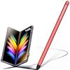 BaiFu Sostituzione S Pen, Penna Stilo Samsung Fold6, Penne Z Fold 6 Slim, Penna di Input Pen per Galaxy Fold6 Fold Edition, Penne Stilo universali per Samsung Galaxy Z Fold6-Rosso