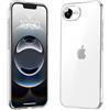 caslord Custodia per iPhone 16e, [Ultra-sottile] [cover in TPU] Custodia protettiva antiurto antigraffio anti-ingiallimento, trasparente