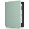 RSAquar Tenano Custodia per Kobo Clara Colour/BW/2E, Tolino Shine Colour/Shine 5/4, Copertura Protettiva Sottile con Effetto di Sospensione/Risveglio Automatico - Verde Agave