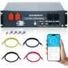ECO-WORTHY Batteria LiFePO4 48 V 50 Ah Bluetooth con 100 A, BMS, 2,56 KWh, 48 V, Batteria al litio per Impianto solare, set Completo, Impianto Fotovoltaico