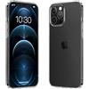 caslord Trasparente Cover ultra-sottile per iPhone 12/12 Pro