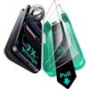 ESR 3 pezzi, Pellicola Vetro Temperato per iPhone 17 Pro Max, Vetro temperato di qualità militare, Infrangibile, Rivestimento anti-riflesso, Durevole, serie Armorite Ultra-Tough con supporto Ultra Fit