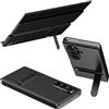 BAILI Custodia magnetica per Samsung Z TriFold, Cavalletto Smorzamento integrato orizzontale/verticale, Cover in pu pelle per Samsung Galaxy Z TriFold-Nero