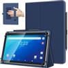 TiMOVO Custodia Universale per Tablet Android 10,1 Pollici, Blu Marino