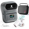 Phomemo M110 Etichettatrice Portatile Bluetooth con 3 Etichette + 1 Borsa