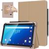 TiMOVO Custodia Universale per Tablet Android 10,1 Pollici, Argilla