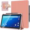 TiMOVO Custodia Universale per Tablet Android 10,1 Pollici, Rosa Puff