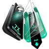 ESR Pellicola Vetro per iPhone 17e/16e/iPhone 14/iPhone 13/13 Pro, Vetro temperato 9H+, Zero bolle e polvere, Protezione di grado militare, Durevole con strumento di installazione facile, 3 Pack