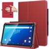TiMOVO Custodia Universale per Tablet Android 10,1 Pollici, Rosso Scuro