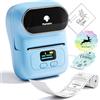 Phomemo M110 stampante etichette portatile, etichettatrice etichette adesive Bluetooth stampante etichette termich, Per vendita al dettaglio, commerciale, ufficio - blu
