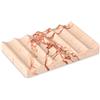 TABHOUKIT Portasapone Marmo con Scarico, Rosa, 12.5 x 8 x 2 cm