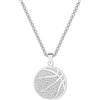 KOQAIIZ Collana da Uomo con Ciondolo a Forma di Pallacanestro,Collana con Ciondolo a Forma di Pallacanestro alla Moda Gioielli, Collana Fitness Gioielli Basket Fan Ciondolo Collana Hip Hop