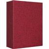 Vienrose Album Fotografico 10x15 cm 100 Buste Lino, Rosso