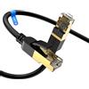 cat gruciso Cavo Ethernet 2 metri,Cavo Rete Cat 8,Ethernet Cable 40Gbps 2000MHz con connettore RJ45 Cavo lan Cat 8,Cavo di rete schermato per switch di rete, più veloce di Cat5/Cat5e/Cat6