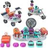 RHD Kit STEM Elettronico da 8 Anni | 110 Esperimenti & 201 Componenti con Microfono/Infrarossi/Sensore Luce | 15 Modelli 3D & Guida Didattica | Set Elettrotecnico per Giocattoli Fisica
