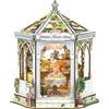 CUTEBEE Book Nook Kit-Casa delle Bambole per Adulti, Elegante Casa in Miniatura Europea Fiorita con Porte Intercambiabili, Decorazione per Libreria, Regali per Famiglia e Amici (Windsor Flower House)