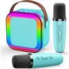 Dislocati Microfono Bambini anno Giochi Karaoke 3-12 Anni Regali Microfono Wireless