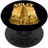 Regali per il viaggio a Spalato & Co. Ricordo dell'orizzonte di Spalato PopSockets PopGrip Adesivo