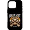 Maine Coon Cat Gentle Feline Giant Lover Custodia per iPhone 16 Pro Delicato gatto gigante Maine Coon Entrambe le parole ugualmente vere