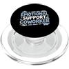 Emotional Support Coworker Do Not Pet Gi Collaboratore di supporto emotivo PopSockets PopGrip per MagSafe