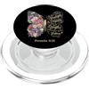 Christian Women Butterfly Gifts She Is Clothed With Strength & Dignity Bible Proverbs 31:25 PopSockets PopGrip per MagSafe