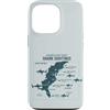 East Coast Shark Sightings Map Cool Shop Custodia per iPhone 13 Pro East Coast Shark Sightings Cool Map
