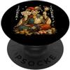 Joker Deck Ltd. Japandi Art Joker - Carte da gioco retrò PopSockets PopGrip Adesivo