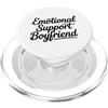 Emotional Support Boyfriend Do Not Pet G Fidanzato di supporto emotivo PopSockets PopGrip per MagSafe