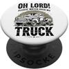 Funny Car and Truck Jokes Divertente sintonizzatore motore restauratore meccanico camion auto PopSockets PopGrip Adesivo