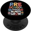First Day of School Womens Teacher Teach Insegnante prescolare insegnamento uomo insegnante prescolare donne PopSockets PopGrip Adesivo
