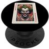 Joker Deck Ltd. Giocatore di carte Joker Gioco di carte Retro Gaming, Joker Card Deck PopSockets PopGrip Adesivo